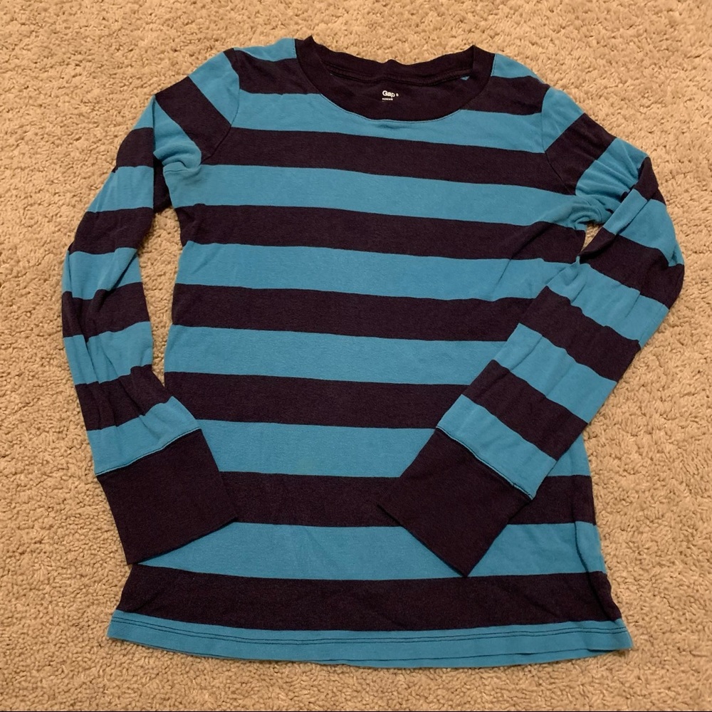 Gap Long Sleeve Striped Shirt